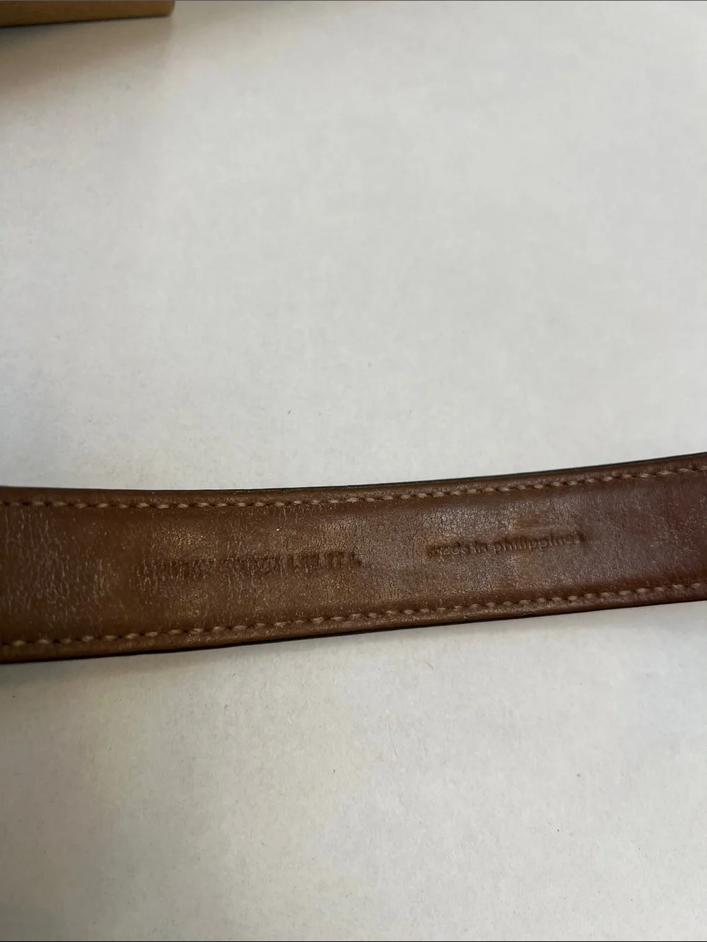 COACH LOGO LARGE DOG CANINE LEASH 1” WIDE AND COLLAR SET BROWN LEATHER